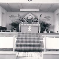 Barackenkirche 1950 - 02
